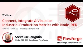 Connect, Integrate & Visualize Industrial Production Metrics with Node-RED