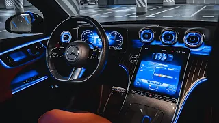 2023 Mercedes-Benz C Class C400e - Ambient Lights 4K
