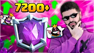 🏆 Движемся к 8000 Кубков! ОПЯТЬ ГЛОБАЛ - БЕЗ ПОРАЖЕНИЙ? / ClashRoyale