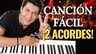 Canción Fácil en Piano con solo ¡2 ACORDES! Ideal para Principiantes