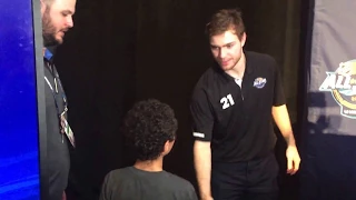 Upper Deck NHL All-Star Kid Correspondent Interviews Brayden Point
