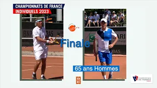Championnat de France Individuelle 2023 : Finale +65 ans Hommes