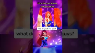 Winx Club Bloom's Sirenix transformation in real life / Winx Club parody transformation