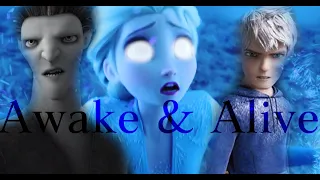 🌗The Cursed Heart || Part 1 || Awake & Alive || Pitch x Elsa x Jack (ft. The Guardians)