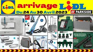 Catalogue LIDL FRANCE NON Alimentaire 💥 Du 24 Au 30 Avril 2024 🔩 Nouvel Arrivage ⚙️ Bricolage Park