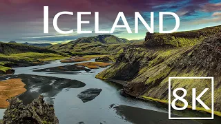 ICELAND 8K - Drone Footage Of Amazing Nature Scenery in 8K Ultra Hd HDR