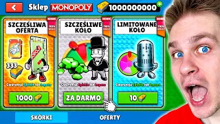 NOWY *WŁAŚCICIEL* ⚠️ (Stumble Guys) ✅ WYKUPIŁ MI *3x OFERTY* MONOPOLY 🤑 (ZA DARMO) na NOWE SKINY 😎