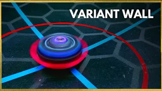 VARIANT WALL IN ACTION| ON REAL LIFE BEYBLADE STADIUM