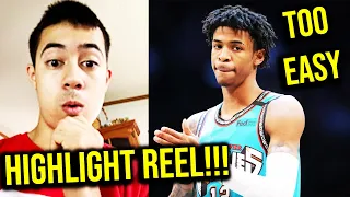 NBA FAN REACTS TO Ja Morant Top 10 MONSTER JAMS (😱😱) (JAW-DROPPING!!!)