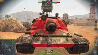 Wot Blitz New Type 71 tank Vs. 60TP