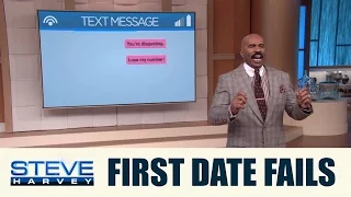 First date autocorrect fails! || STEVE HARVEY