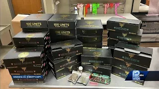 Traffic stop leads to discovery of 2,700 THC vape cartridges