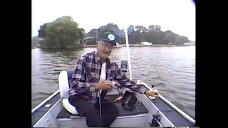 Farmer Bob fishes Mona Lake