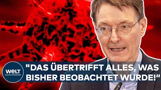 CORONA: Omikron-Variante? "Übertrifft alles, was bisher beobachtet wurde", warnt Karl Lauterbach