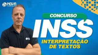 Concurso INSS 2022 COMPREENSÃO E INTERPRETAÇÃO DE TEXTOS