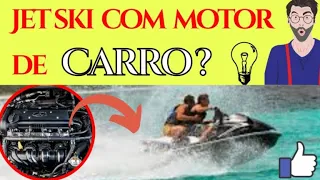 Descubra agora se o Jet ski com motor de carro pode fazer manobras igual um jet original?