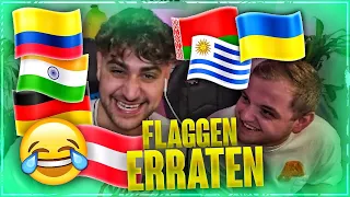 DUALSTREAM: FLAGGEN DUELL VS TRYMACS!😂🔥 Österreich muss man nicht kennen @Trymacs🌚