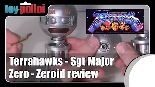 Vintage Toy review - Terrahawks Sgt Major Zeroid by Bandai