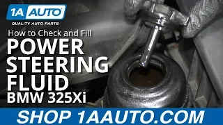 How to Check and Fill Power Steering Fluid 97-06 BMW 325Xi