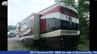 Remarkable 2013 Redwood RV  38BR Fifth Wheel RV For Sale in Duncansville, PA | RVUSA.com