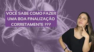 COMO FINALIZAR O CABELO DA SUA CLIENTE APÓS FAZER MECHAS - BATE PAPO # 11