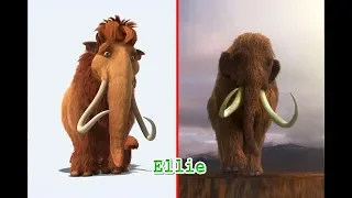 Ice Age In Real Life - All Characters 2018