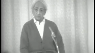 J. Krishnamurti - Brockwood Park 1978 - School Discussion 1 - Is there an awakening of...