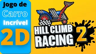 JOGO de CARRO INCRÍVEL para CELULAR (Hill Climb Racing 2)