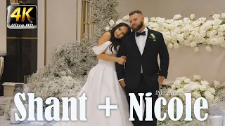 Shant + Nicole's Wedding 4K UHD Highlights at Grand Venue st Sarkis Church and Villa Del s'Orro