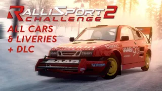 RalliSport Challenge 2 - All Cars & Liveries + DLC content