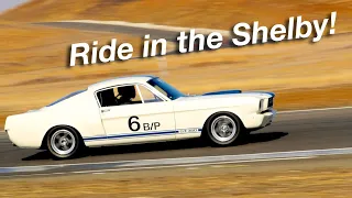 POV at SPEED in Original Shelby GT350 Mustang Race Car!