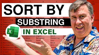 Excel - Sort Cells That Contain A Specific Keyword To The Top In Excel - Episode 1530