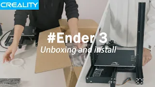 Unboxing | Creality Ender 3 Unbox Set Up and Build (2020)