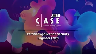 Certified Application Security Engineer (CASE) - .NET