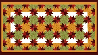 There are never too many stars! Patchwork block - "Hunter's Star"