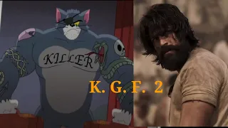 KGF chapter 2 TEASER :Tom & Jerry version | Achodor Editz