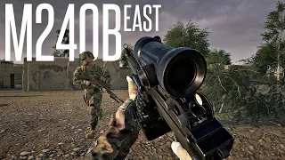 THE M240B IS A BEAST IN THIS GAME - SQUAD 40 VS 40 Realistic Gameplay