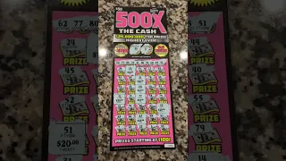 500X The Cash Win | $50 Florida Lottery Scratch Off Tickets |