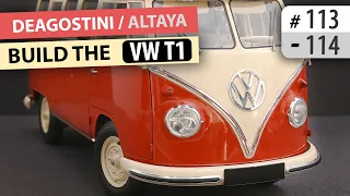 Build the VW T1 Samba Combi | by Altaya/DeAgostini | #113-114