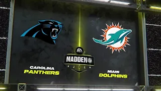 Panthers vs Dolphins Week 6 Simulation (Madden 24 Exhibition)