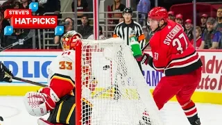 NHL Plays Of The Week: Svechnikov Scores GOAL OF THE YEAR | Steve's Hat Picks