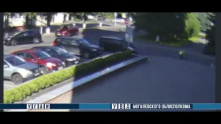 В Бобруйске женщина-водитель попала в аварию, перепутав педали