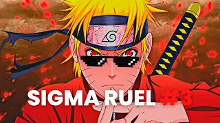 Sigma Rule But It's Anime #1 | Sigma Rule Anime Edition | Sigma Male Memes | #3