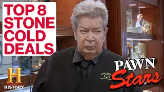 Pawn Stars: The Old Man's Top 8 *STONE COLD* Deals | History