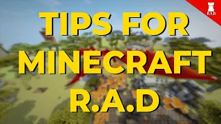 Minecraft - Roguelike Adventures and Dungeons - R.A.D. - Tips and Tricks