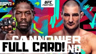 UFC Fight Night Cannonier vs Strickland Predictions & Full Card Betting Breakdown UFC Vegas 66