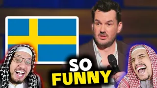 Arab Muslim Brothers React To "Swedes are the biggest C's on Earth" - Jim Jefferies