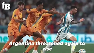 Peter Drury poetic commentary on Argentina vs Netherland