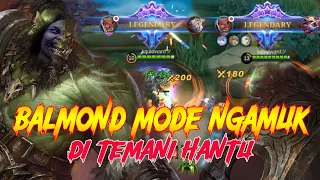 APES! Solo Rank Pakai Balmond Dini Hari, Malah Di Temani HANTU 😱😱 | POWER BALMOND PUN KELUAR