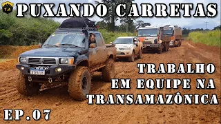 Ep.07 - Expedição Família 4x4 - Carretas Atoladas no Barro BR230 -@INVERNONATRANSAMAZONICA